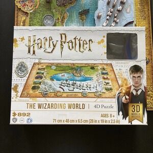 Harry‎ Potter Wizarding World Hogwarts & Hogsmeade Puzzle 4D Cityscape